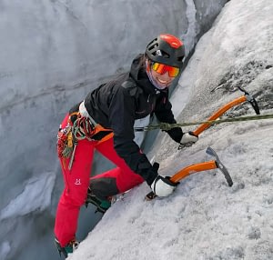 Spaltenbergung Gletschertag